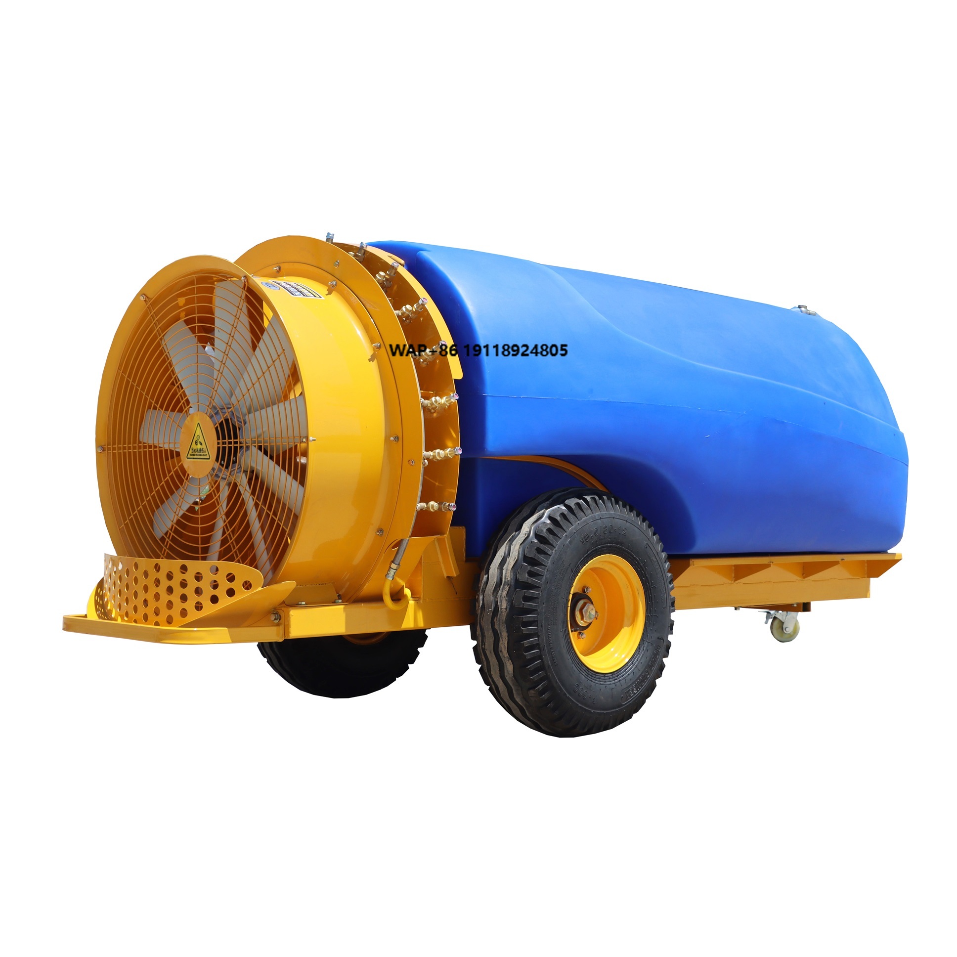 Orchard Sprayer Tractor - 4륜 트랙터 견인식 보행형 분무기, 미스트
