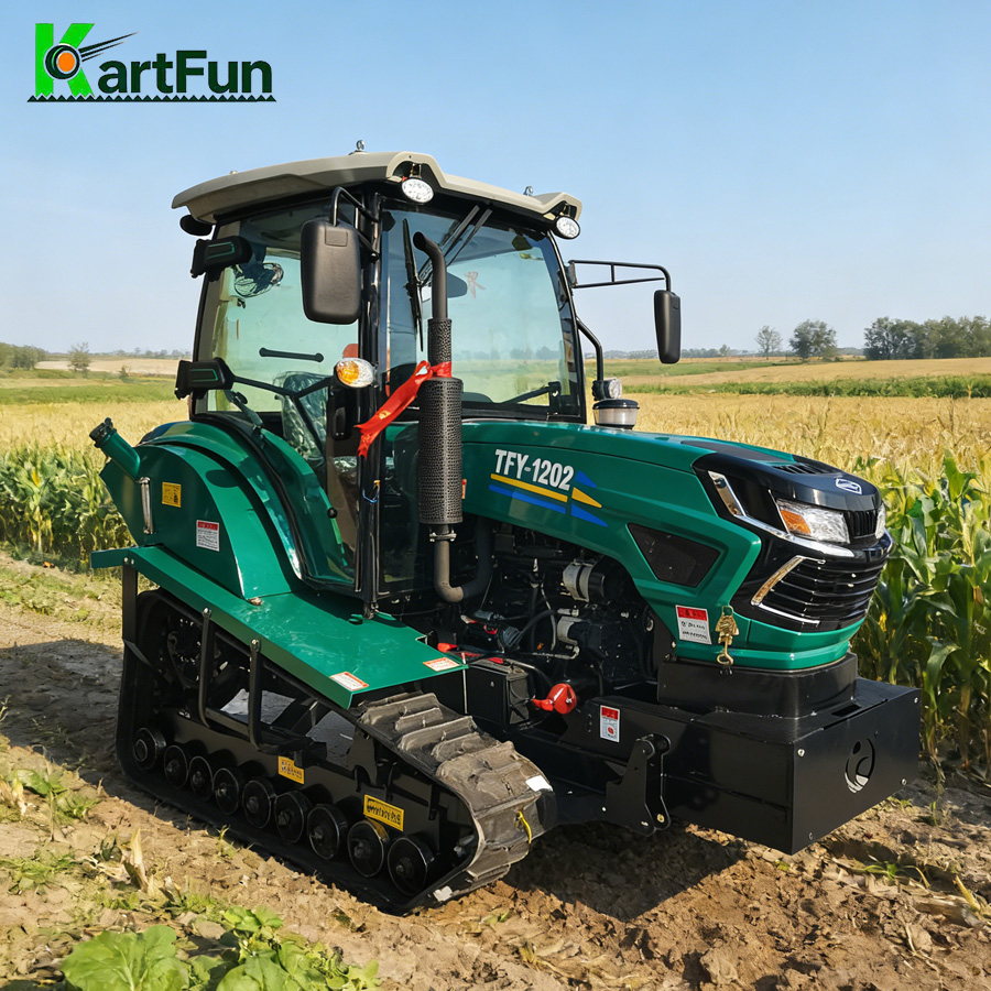 농업용 크롤러 트랙터 50HP 80HP 120HP 다기 - Agriculture Farming Work 리뷰 및 가격