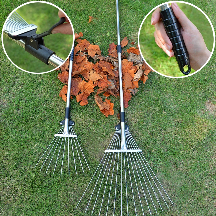 금속 정원용 갈퀴 농기구, 흙 정리, 낙엽 청소, 모래 - Agriculture Farming Practices 리뷰 및 가격